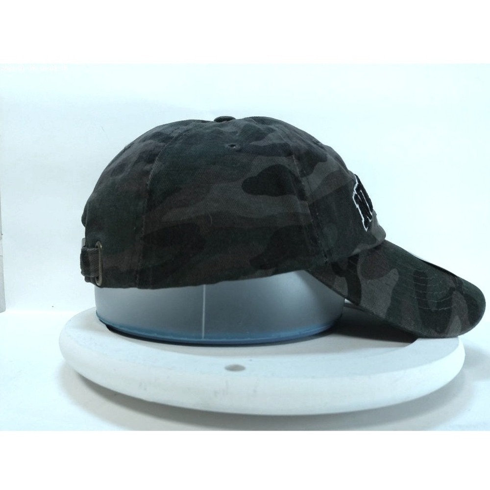 Camo Baseball Cap Tian Tian New York Adjustable Strapback Black Hat - Picture 3 of 7